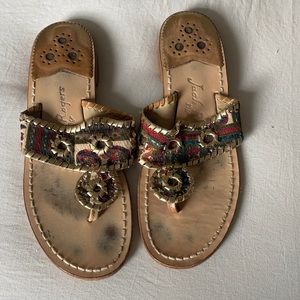 Jack Rogers patterned Sandals